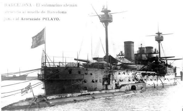 00_Acorazado Pelayo en el Puerto de BCN