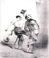 Caricatura Vesuvianas_París 1848