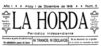 5 CABECERA LA HORDA 1918