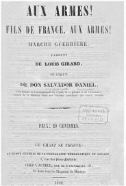 Himno_Aux Arms_Salvador Daniel 1849