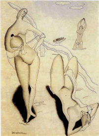 Desnudos en la playa_1932_José Caballero